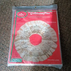 Paragon Needlecraft Candlewick Wreath Kit Christmas NEW - Picture 1 of 7