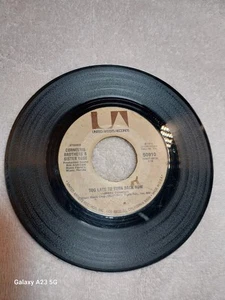 Cornelius Bros. & Sister Rose - Too Late To Turn Back Now - 45 Record 1972 Orig - Picture 1 of 15