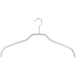 BM369= 1x MAWA Silhouette 41/F weiß Blusen Hemden Bügel Metall Kleiderbügel Top - Bild 1 von 1