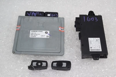 BMW 525xi 2007 motor ordenador interruptor llave ECM ECU DME CAS3 7567178 E60 Foto 1 de 4