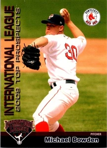 2009 Choice International League Top Prospects #03 Michael Bowden - Picture 1 of 2