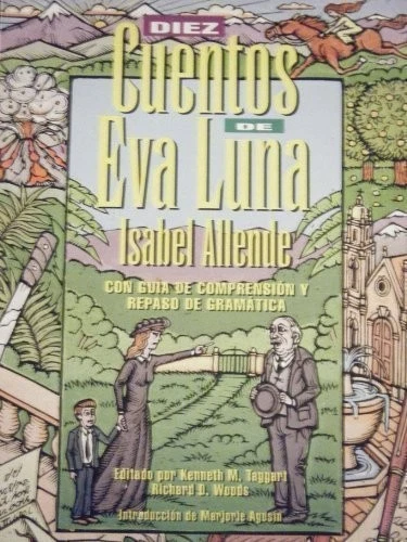 DIEZ CUENTOS DE EVA LUNA CON GUIA DE COMPRENSION Y REPASO By Isabel Allende VG - Image 1 of 1