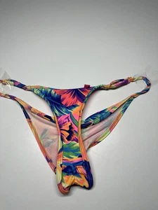 CHYNNA DOLLS No TIE BIKINI BOTTOM Scrunch Gr. S Bunt Tropical - Bild 1 von 6