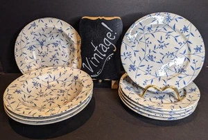 Lot 9 Furio Stoneware Windsor & Browne~4)Dessert Bowls 8¼" & 5)Salad Plates 7¾" - Picture 1 of 16