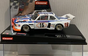 SLOT CAR CARRERA EVOLUTION 27789 BMW 3.5 CSL #15 - Imagen 1 de 7