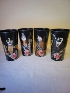 7-Eleven 2010 KISS Super Big Gulp Cups - Juego completo de 4 (nunca usado) - Imagen 1 de 10