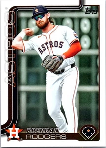 Brendan Rodgers 2025 Topps #440 Houston Astros - Imagen 1 de 2