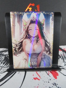 Kanae Kocho Serial 039/111 Acrylic Rare Thick Card Demon Slayer Wedding Anime - Picture 1 of 5