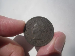 CENTAVO CANADÁ 1899 - Imagen 1 de 2