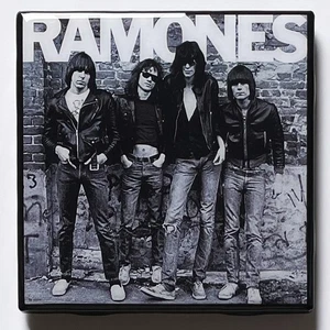 RAMONES Azulejo Cerámico Personalizado MONASTER Vajilla Corcho Álbum Arte de Portada s/t Primero - Imagen 1 de 4