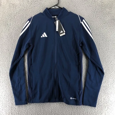 Adidas Men's Size M TIRO23 League Track Jacket Blue White HS3503 - Image 1 of 4