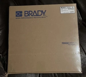 Brady gelbe Toughstripe Fußabdrücke 104409 3,5" B 10" H 88,9 mm x 254 mm Menge 10 - Bild 1 von 2