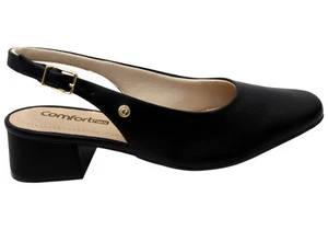 Mujer Comfortflex Raina Plantilla Brasileña Confort Eslinga Tacones Traseros - ModeShoesA - Imagen 1 de 17