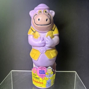 Baño de burbujas vintage Hanna Barbera Peter Potamus empapado 1976 con etiqueta original - Imagen 1 de 10