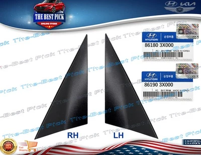 ⭐GENUINE⭐OEM Fender Pillar Molding LEFT RIGHT 2011-14 Hyundai Elantra 861803X000 - Image 1 of 4