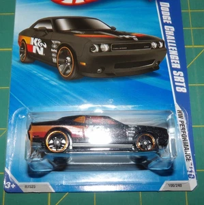 Hot Wheels HW Performance 2010 - Dodge Challenger SRT8 - Nero - Filtri K&N - Foto 1 di 3