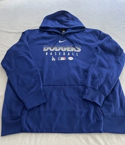 LA Dodgers Nike Dri Fit MLB Hooded Sweatshirt 3XL - Picture 1 of 6