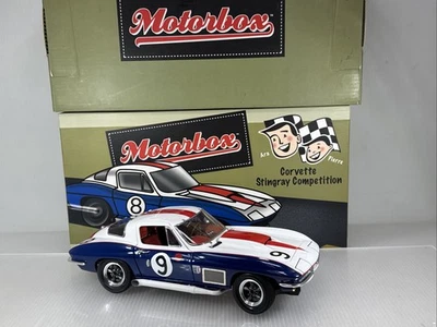 1/18 Exoto Motorbox 1967 Corvette LeMans Bondurant Guildstrand MTB00076 - Изображение 1 из 4