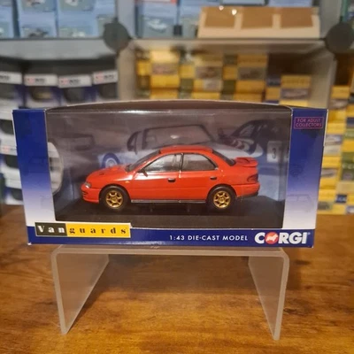 Vanguards Corgi 1:43 Subaru Impreza Turbo (Reino Unido Tipo D) Rojo Brillante VA12103 Foto 1 de 4