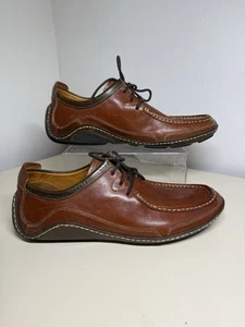 Cole Haan Mens NikeAir G Series Sz 10 M 5042176 Brown Leather Loafer Shoes - Picture 1 of 16