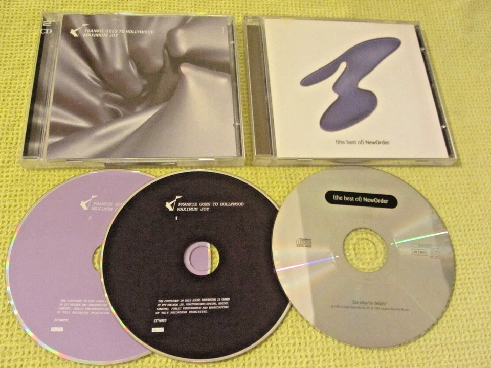 Frankie Goes to Hollywood Maximum Joy & The Best Of New Order 2 Album 3 CDs - Image 1 of 1