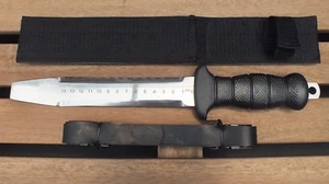 Large Abalone Tool Divers Steel Shellfish Knife with Ruler WILCOMP WIL-DK-17S  - Bild 1 von 4