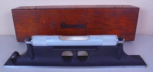 Starrett n. Livella da macchinista 98 12" con scatola in legno originale CNC - Foto 1 di 11