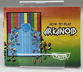 Arkanoid (Nintendo NES, 1987) Instruction Manual ONLY