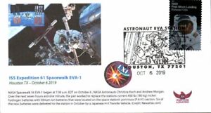 2019 ISS Expedition 61 Spacewalk 61 EVA-1 C Koch & A Morgan Houston 6 October