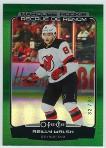 2022-23 22-23 O-Pee-Chee OPC Reilly Walsh RC Rainbow Green Parallel /33 card - Picture 1 of 1