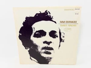 RAVI SHANKAR Three Ragas WORLD-PACIFIC Vinyl LP, WPS 21438, VG+ EX, Nice - Picture 1 of 5