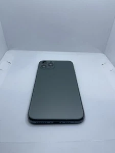 Carcasa trasera iPhone 11 Pro verde medianoche, vidrio trasero 100 % OEM reemplazado - Imagen 1 de 6