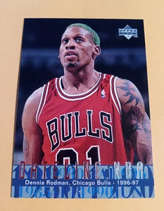 Dennis Rodman Dateline 1997-98 Upper Deck NBA #323 - Chicago Bulls - Imagen 1 de 2