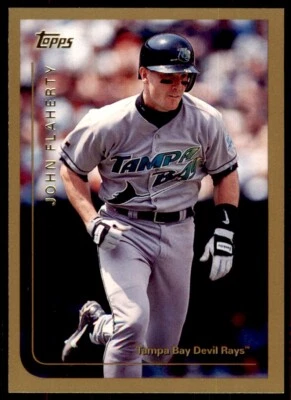 1999 Topps Baseball Card John Flaherty Tampa Bay Devil Rays #4 - Image 1 of 2