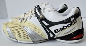Babolat Kompressor White Tennis Shoes Michelin Men's Size 13 - Picture 1 of 15