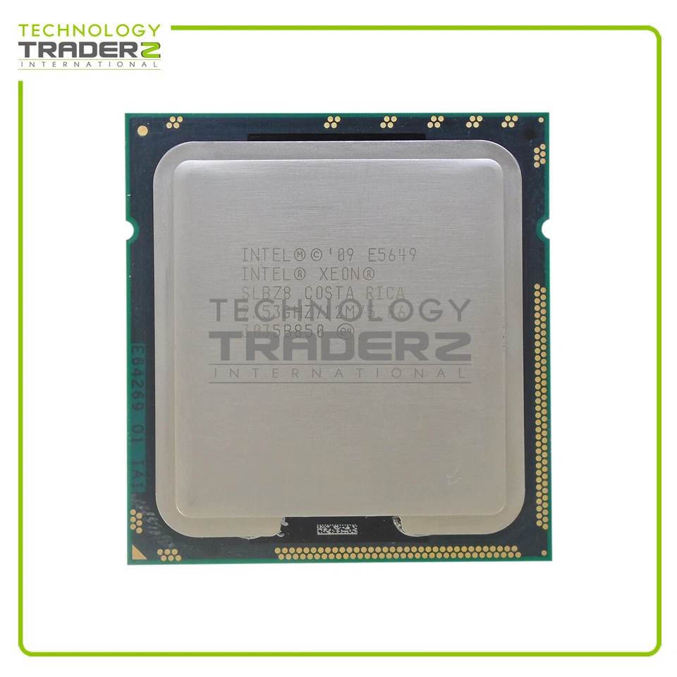 SLBZ8 Intel Xeon E5649 6-Core 2.53GHz 12MB 80W Processor Pulled - Image 1 of 1