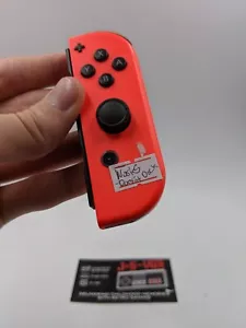 NSA - Nintendo Joy-Con rechts Neon-Rot DOCKT NICHT WIE BESEHEN FÜR TEILE - Bild 1 von 3