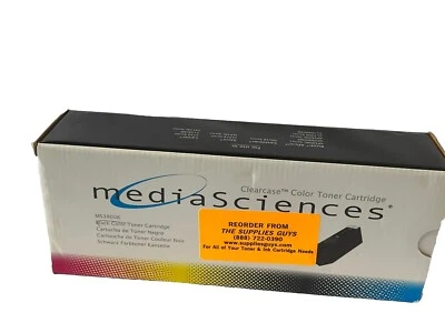 Cartucho de tóner negro Media Sciences MS3800K NUEVO paquete abierto Foto 1 de 4