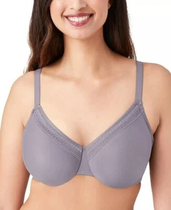 WACOAL 855213 PERFECT PRIMER FULL FIGURE UW BRA ~ MINIMAL GREY ~ 42DDD ~ NWT $70 - Picture 1 of 5