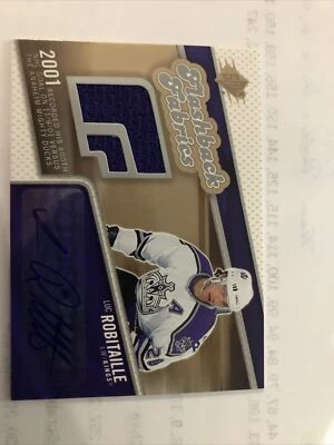 2005-06 Spx Flashback Fabrics Luc Robitaille 109 Los Angeles Kings - Image 1 of 2
