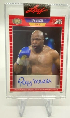2021 Leaf Pro Set Sports Multi-Sport RAY MERCER Rookie Red Autograph #PSA-RM1 - Image 1 of 3