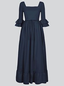 Alexa Chung Navy Longbourn Dress Size 8 NWT