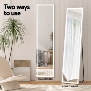 Embellir Full Length Floor Wall Mirror 160cm x 40cm x 2.5 cm Aluminium Non-slip - Picture 1 of 7