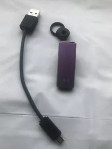 LG Bluetooth HBM-235 Purple wireless ear-phone Headset hands free earset earbud - Picture 1 of 3