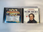 LOT DE 2 CD MASTERS OF CLASSICAL MUSIC : 100 Masterpieces Vol 6, Schubert Vol 9
