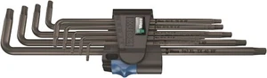 Wera 967/9 TX XL HF 1 TORX® L-Key Set With Holding Function 9 Pieces 05024450001 - Picture 1 of 5