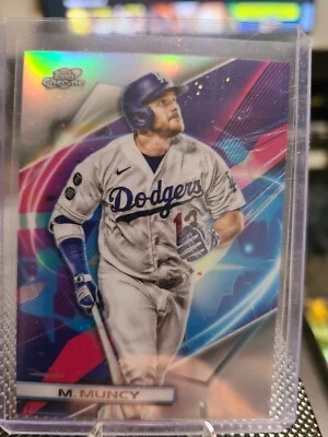 2022 Topps Cosmic Chrome Max Muncy Refractor #146 - Image 1 of 2