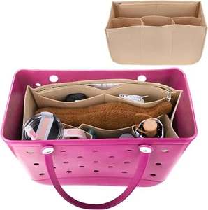 Rubber Beach Bag Organizer Liner Compatible with Bogg Bag/Simply Southern Tote,  - Picture 1 of 4