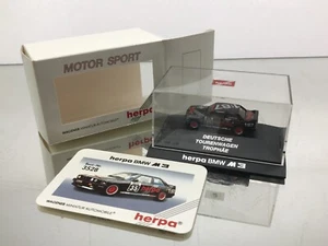HERPA 3528 BMW E30 M3 DTT STREICHER #35 NEUMEISTER -1:87 H0- GOOD IN BOX - 319 - Imagen 1 de 5