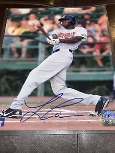 Lorenzo Cain Autographed Signed 8x10 Photo Brevard County Manatees - Picture 1 of 5